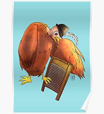 Polly Plays a Washboard Poster