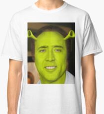 Nicolas Cage/Shrek Classic T-Shirt