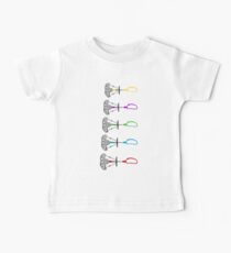 Rock Climbing Cams Pattern Baby Tee