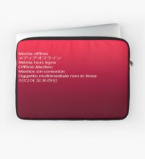 Media Offline Adobe Premiere Pro Laptop Sleeve
