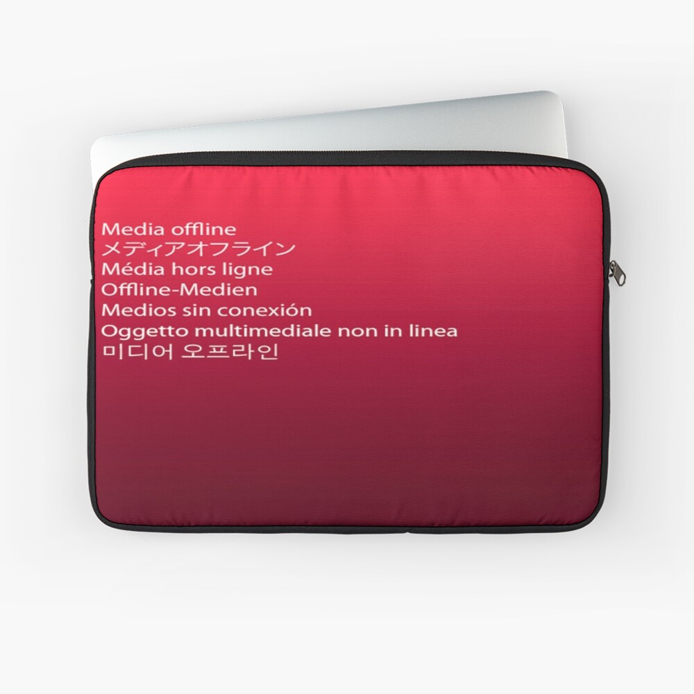 "Media Offline Adobe Premiere Pro" Laptop Sleeve by DrTexx ...