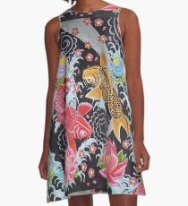 Japanese Koi - Art By Kev G A-Line Dress