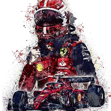 Charles Leclerc Pop Art, F1, Ferrari, Picture, Silverstone iPhone Case  for Sale by jcprintsuk