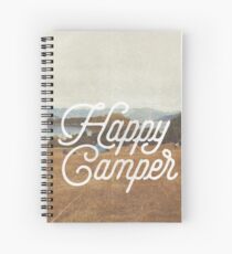 HAPPY CAMPER Spiral Notebook