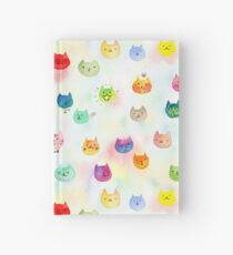 Cat confetti Hardcover Journal
