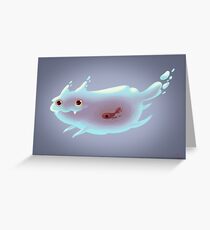 Ghost cat Greeting Card