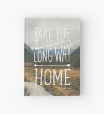TAKE THE LONG WAY Hardcover Journal
