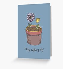 Happy Mother's Day Flowers Greeting Card