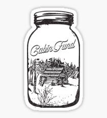 CABIN FUND Sticker