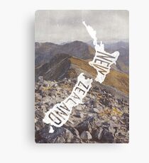 NEW ZEALAND Canvas Print
