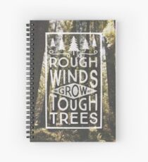 TOUGH TREES Spiral Notebook