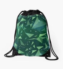 Green space map Drawstring Bag