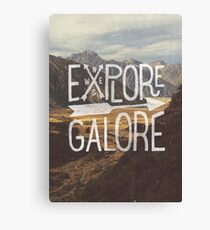 Explore Galore Canvas Print