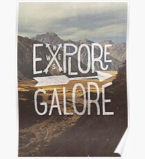 Explore Galore Poster