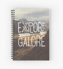 Explore Galore Spiral Notebook