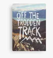 Trodden Track Canvas Print