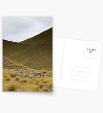 Entry Over The Hill Postcards