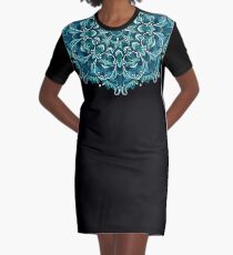 Winter mandala. January Graphic T-Shirt Dress