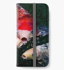 Koi feeding frenzy iPhone Wallet/Case/Skin