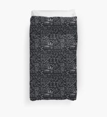 Equations Duvet Cover