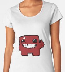 SuperMeatBoyThumbUp Women's Premium T-Shirt