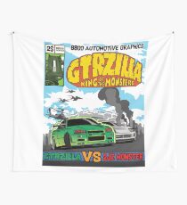 GTRZILLA R34 (2 of 2 VERSION) Wall Tapestry