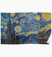 Starry Night by Pepelangelo Poster