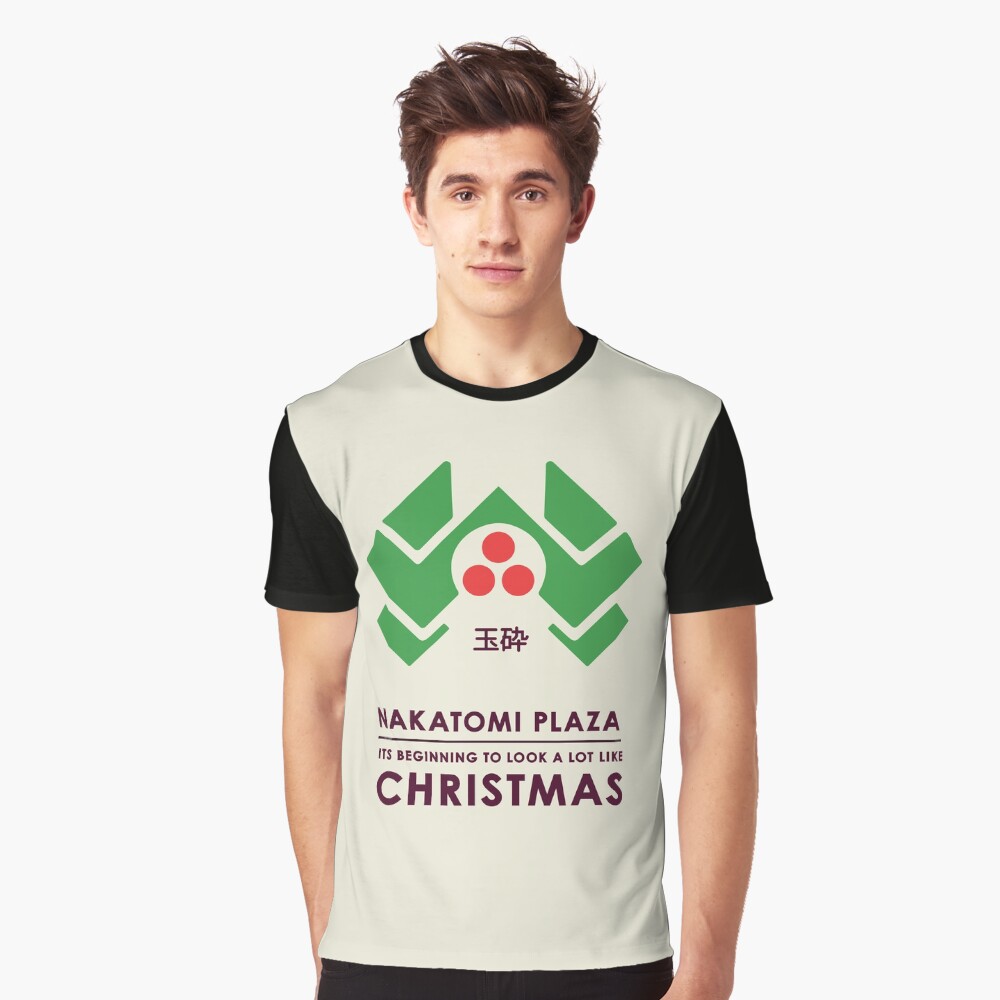 Nakitomi Plaza, Weihnachtsfilm Die Hard Grafik T-Shirt