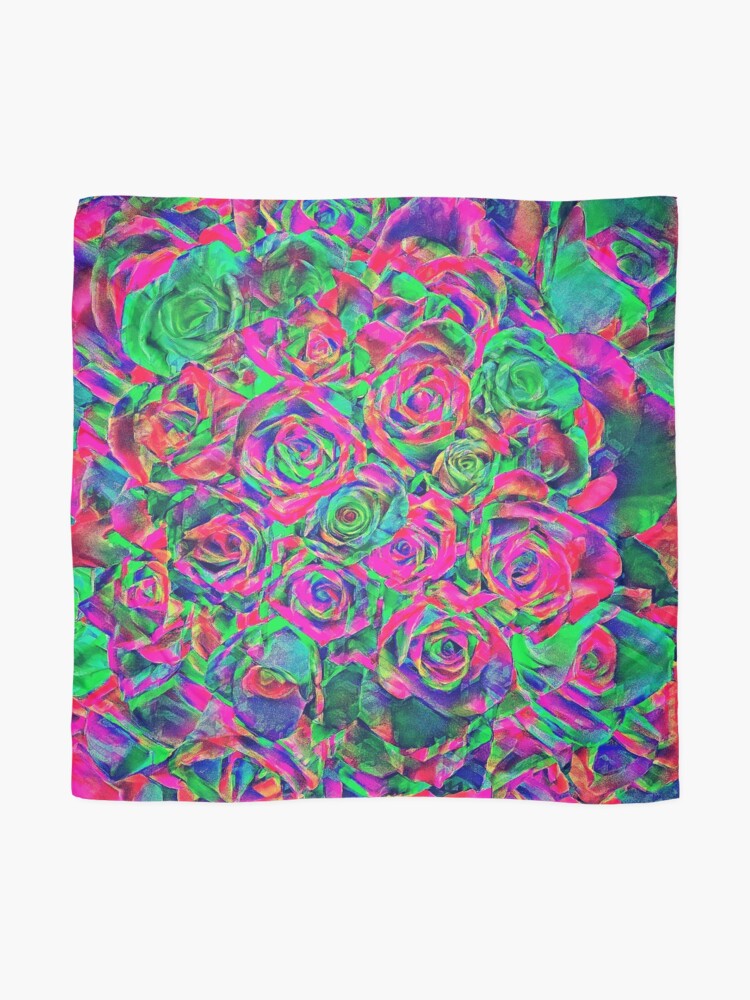 Alternate view of Roses Scarf