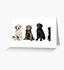 Rainbow of Puppy Love Greeting Card