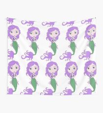 I Heart Mermaids - 2nd of 4 Wall Tapestry