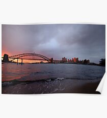 Reflections of Day - Moods Of A City, Sydney Australia Poster