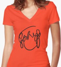 Scott Pilgrim VS the World - Have you seen a girl with hair like this...Ramona Flowers Women's Fitted V-Neck T-Shirt