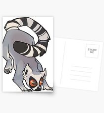 Ring-tailed lemur Postcards