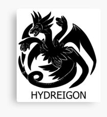 Targaryen Hydreigon Canvas Print