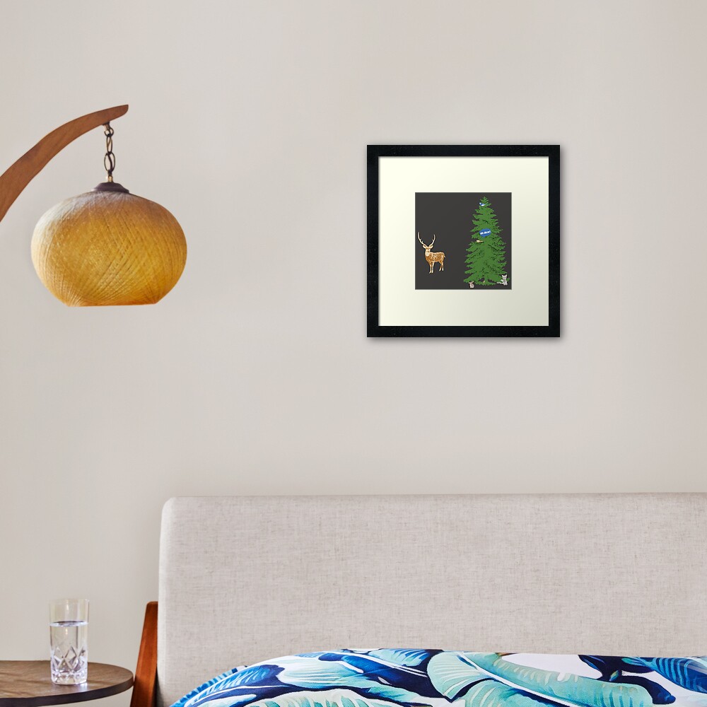 Here Comes the New Guy Framed Art Print
