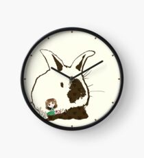 Bunny Love Clock