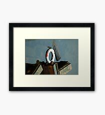 life saver Framed Print