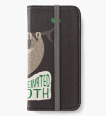 Koffeinhaltige Faultiere iPhone Flip-Case/Hülle/Skin