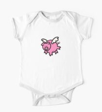 When Pigs...You Know. One Piece - Short Sleeve