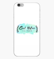 Cool Motive, Still Murder iPhone Case