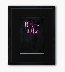Hell Here Framed Print