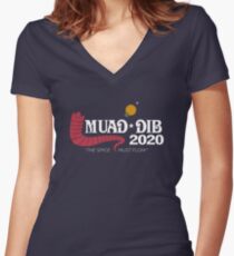 Dune Muad'Dib 2020 Women's Fitted V-Neck T-Shirt