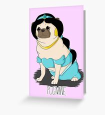Pugmine! Greeting Card