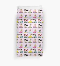 Pug Princesses Duvet Cover
