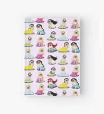 Pug Princesses Version 2 Hardcover Journal