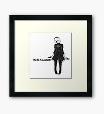 2B Framed Print