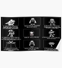 Undertale X Dungeons + Dragons Poster