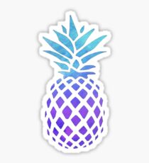 Pegatina PINEAPPLE AZUL PÚRPURA ACUÁTICO