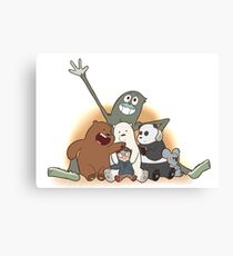 We Bare Friends Canvas Print